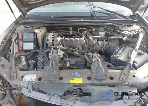 2001 Chevrolet Impala Ls из США, поврежденный, VIN 2G1WH55K019351310